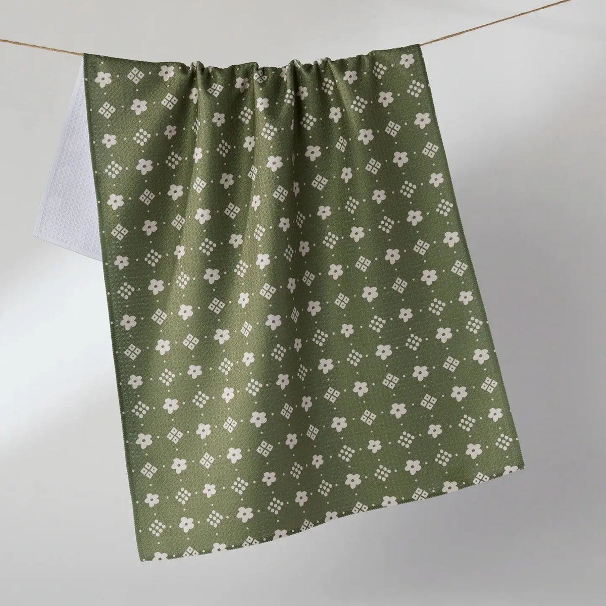 Geometry Tea Towel - Green Gables