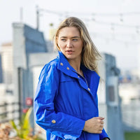 W.A.Y Wonderful and Young Raincoat Jackets- Royal Blue