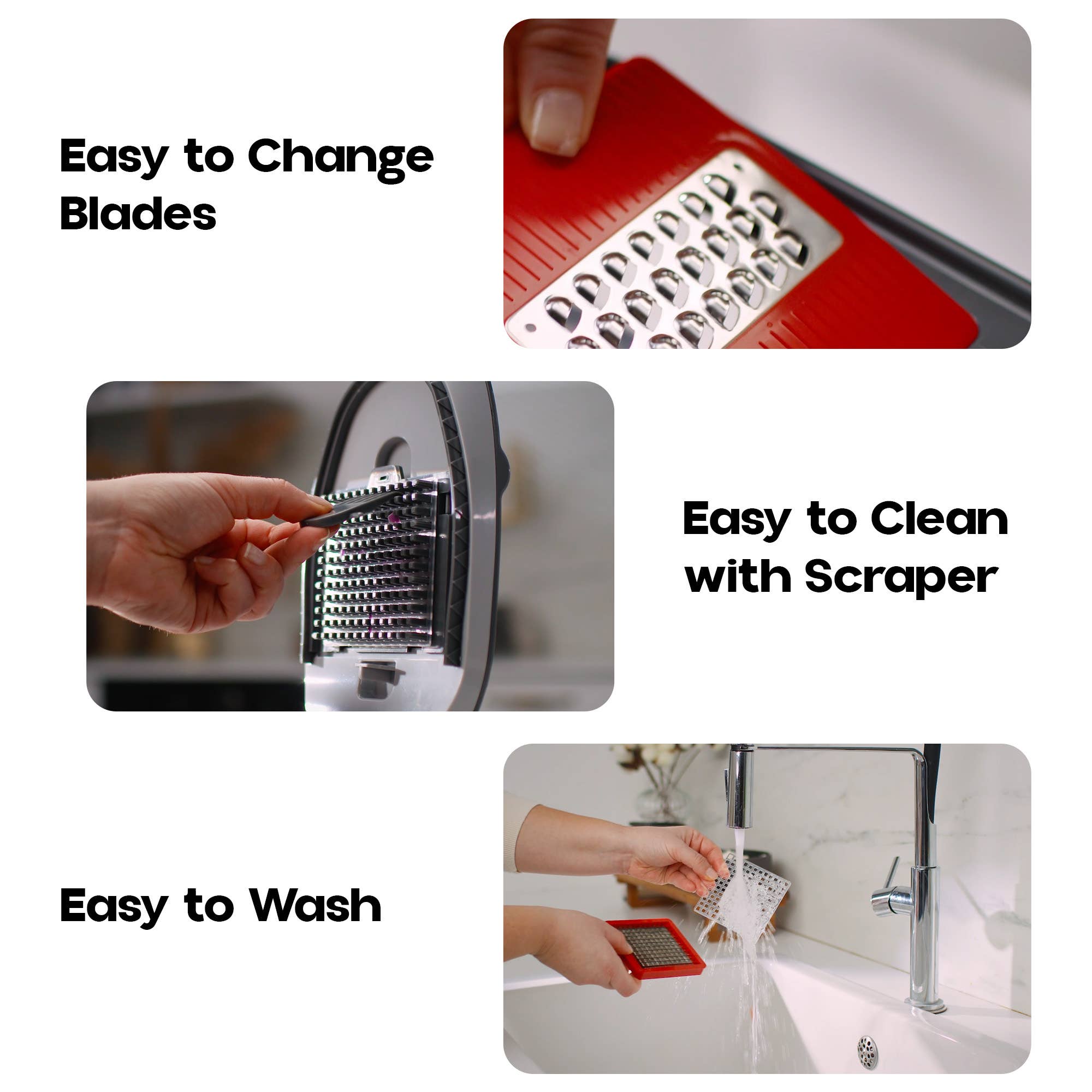 Chopzilla Portable Multi Function Chopper with 4 Blades