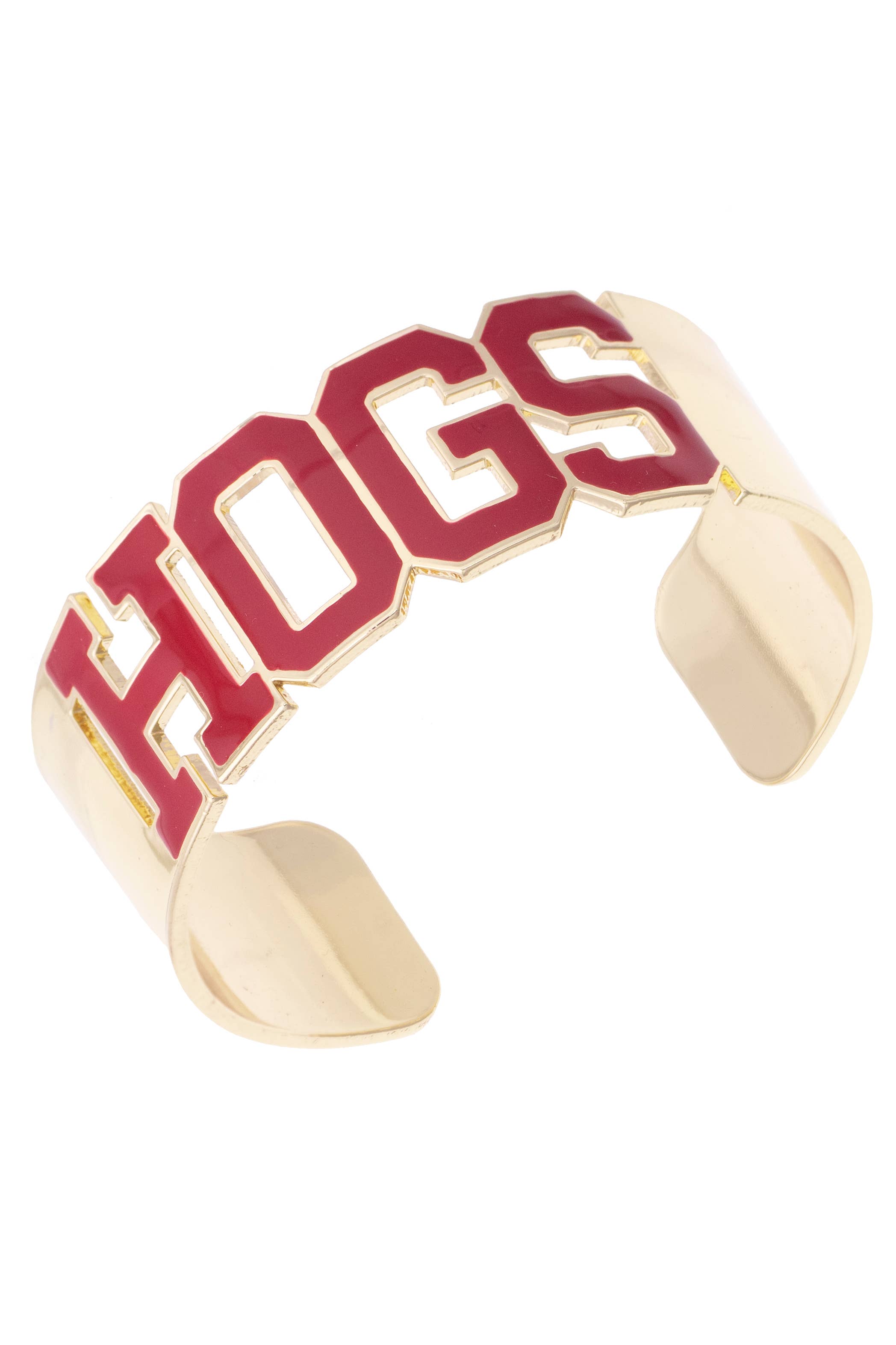 Arkansas Razorbacks Varsity Outline Cuff