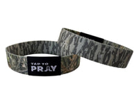 Tap To Pray™ Wristbands - Forest & Tree Bark Camo