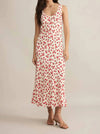 Hana La Rosa Ditsy Maxi Dress Sea Salt