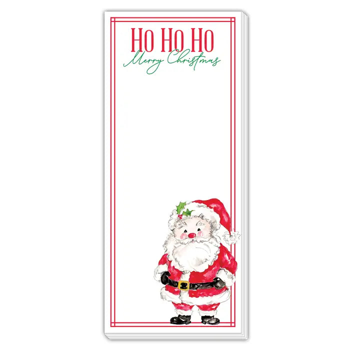 Ho Ho Ho Merry Christmas Skinny Notepad