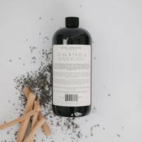 Teakwood & Mahogany- Luxury Liquid Laundry Soap- 16 Ounces