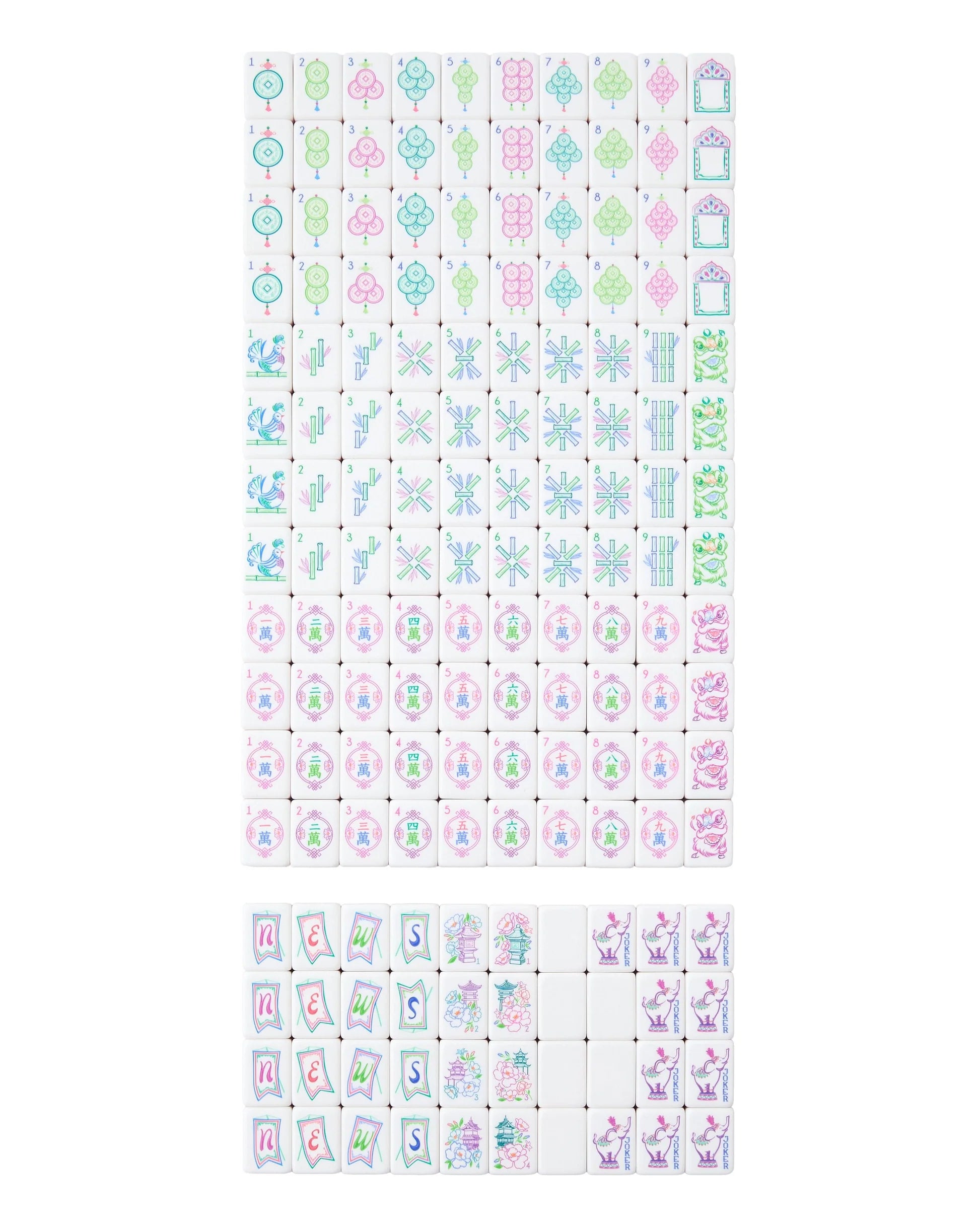 Oh My Mahjong Tile Set - Amara