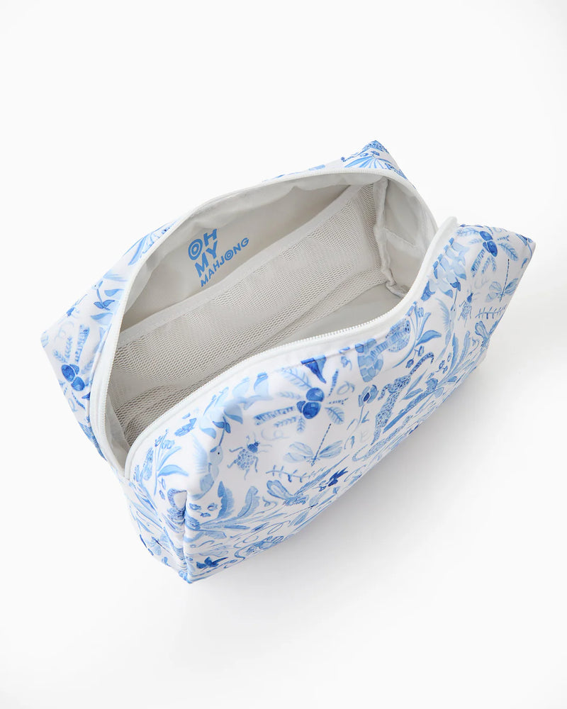 Amazon Blue Tile Storage Bags X Catherine Cartie Collab