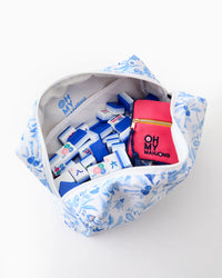 Amazon Blue Tile Storage Bags X Catherine Cartie Collab