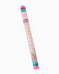 Mahjong mat rolled in clear tube