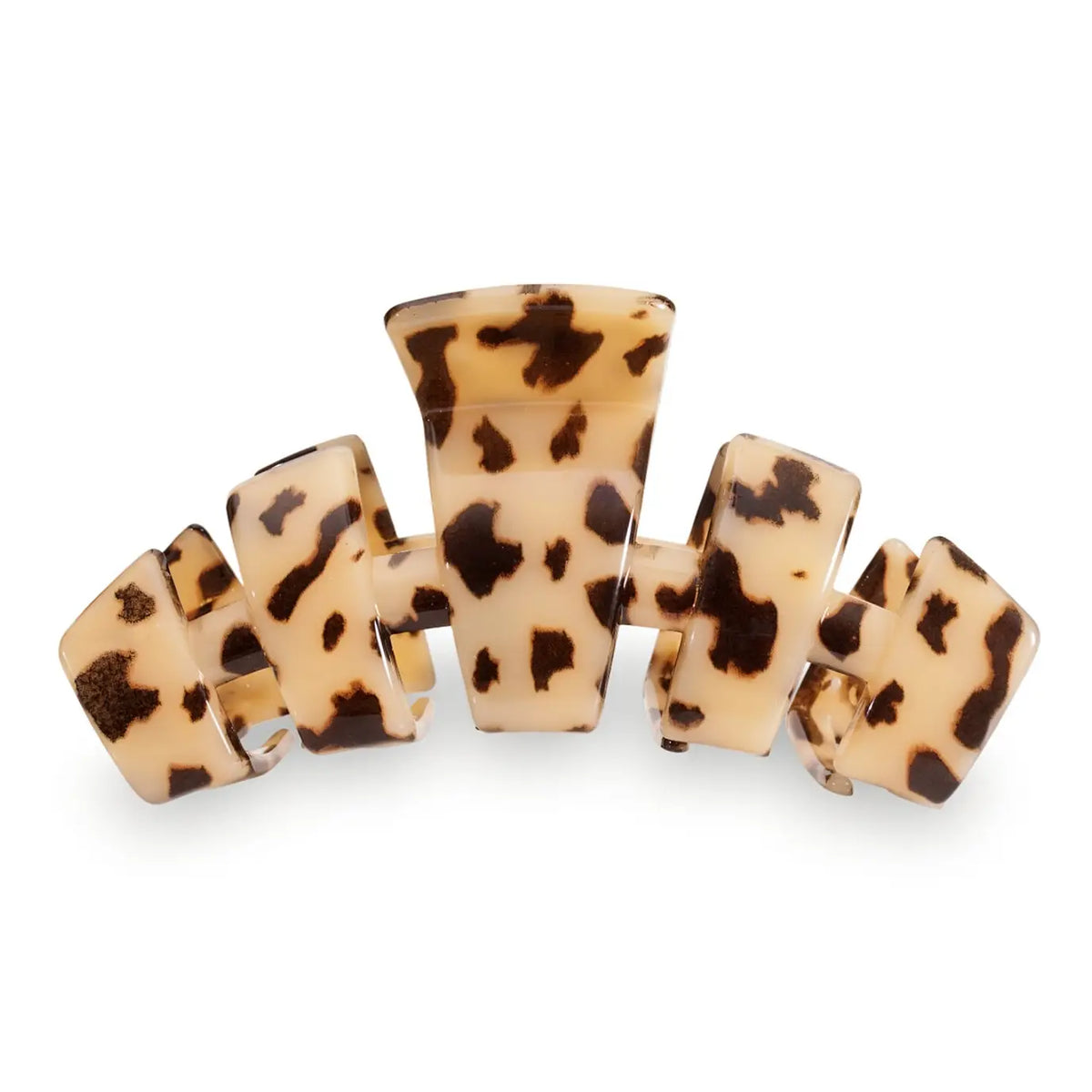 Classic Teletie Hair Clip| Blonde Tortoise