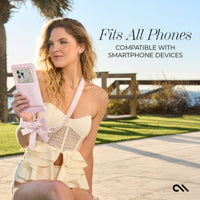 Case-Mate Ballet Pink Bow Waterproof Floating Pouch