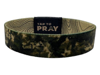 Tap To Pray Wristbands -Camo & Isiah 6:8
