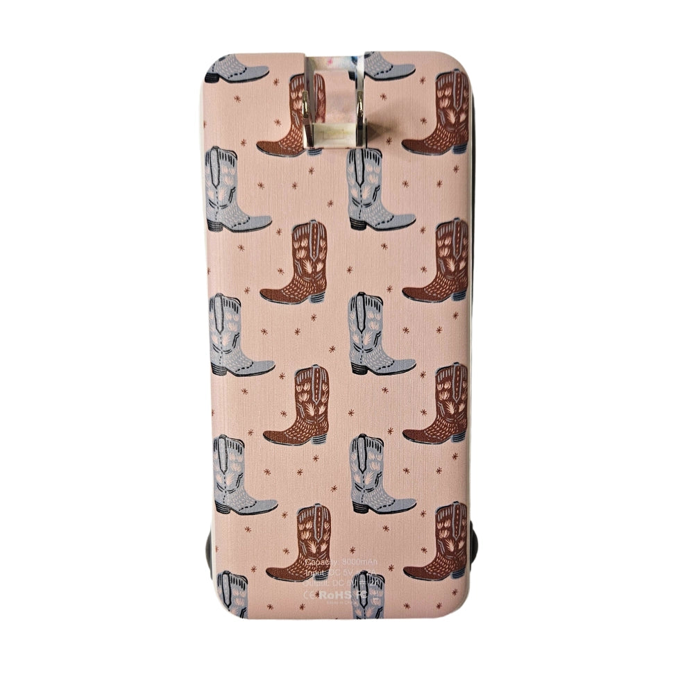 Portable Phone Charging Bank-Boots And Spurs