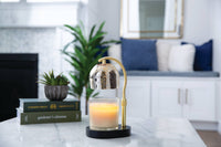 Mercury Glass Candle Warmer Lamp