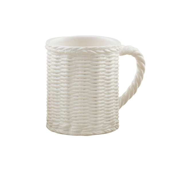 Mudpie Basket Woven Mug