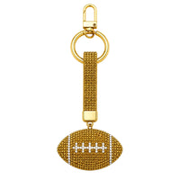 Game Day Football Bag Charm