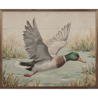 Duck Over Pond Wall Decor