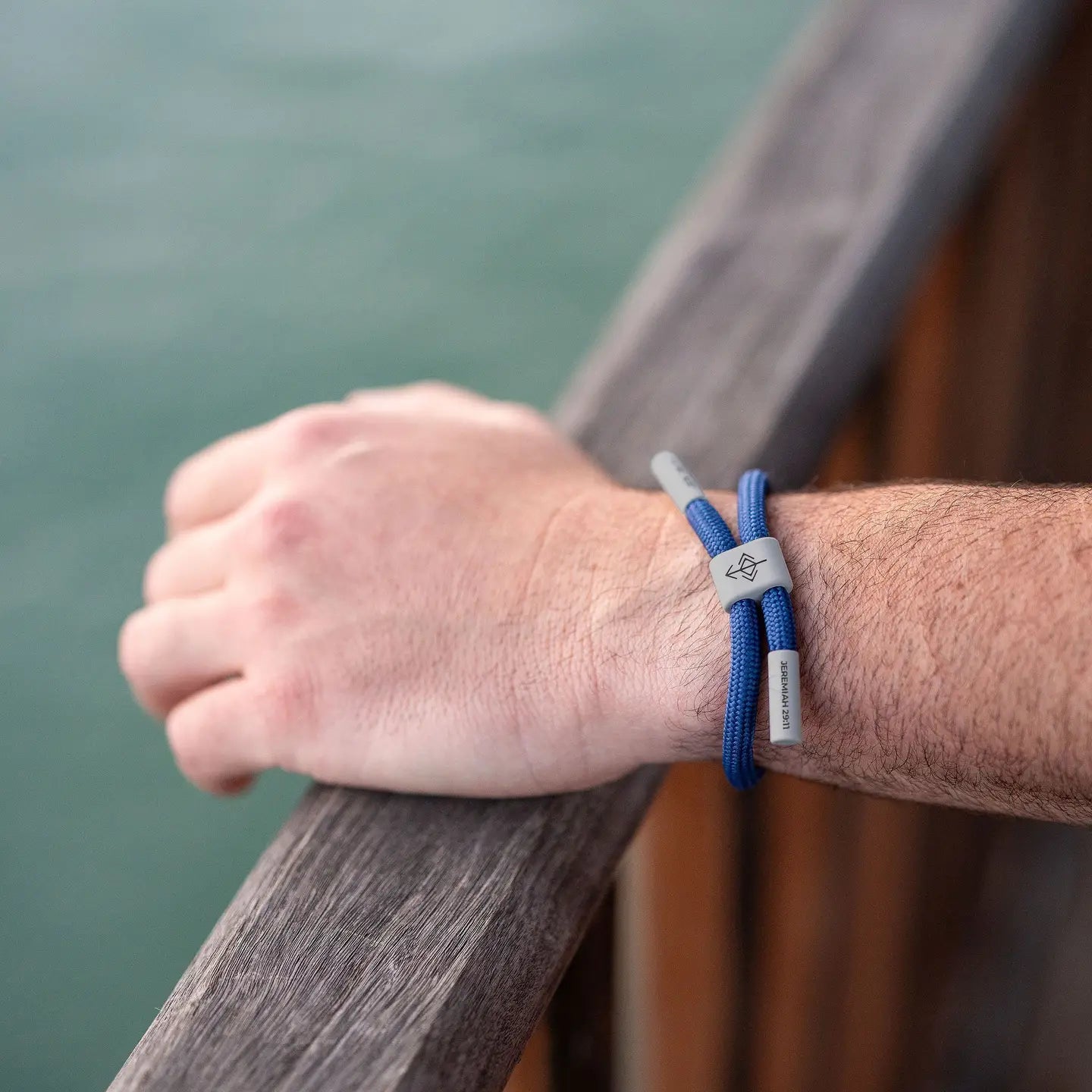 Trust The Process Cord Christian Bracelet