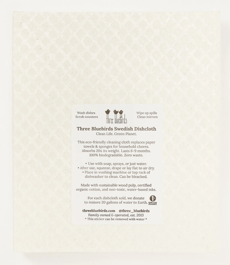 Christmas Trees Swedish Dishcloth