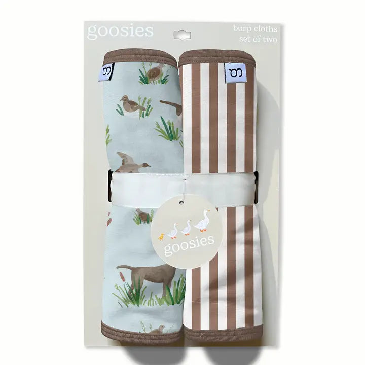 Burp Cloths (Set Of 2)-Delta Dogs