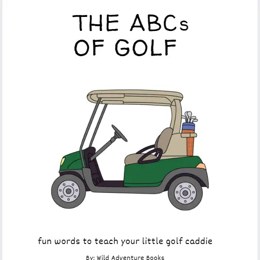 ABC's of Golf Children's Book