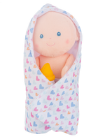 Swaddle & Bottle Baby Doll (4 pc. set)