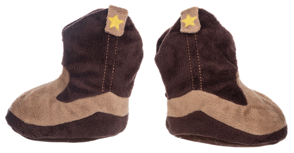 Cowboy Boot Baby Slippers 0-12 Month