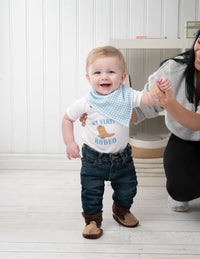 Cowboy Boot Baby Slippers 0-12 Month