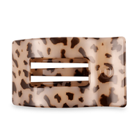 Large Flat Rectangle Teletie Clips