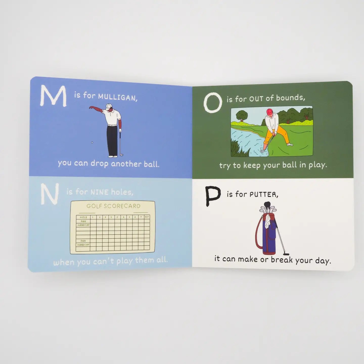 ABC's of Golf Children's Book