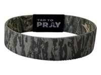 Tap To Pray™ Wristbands - Forest & Tree Bark Camo