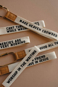 Make Heaven Crowded Wristlet