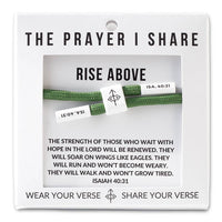 Rise Above Bracelet | Bible Verse Bracelet