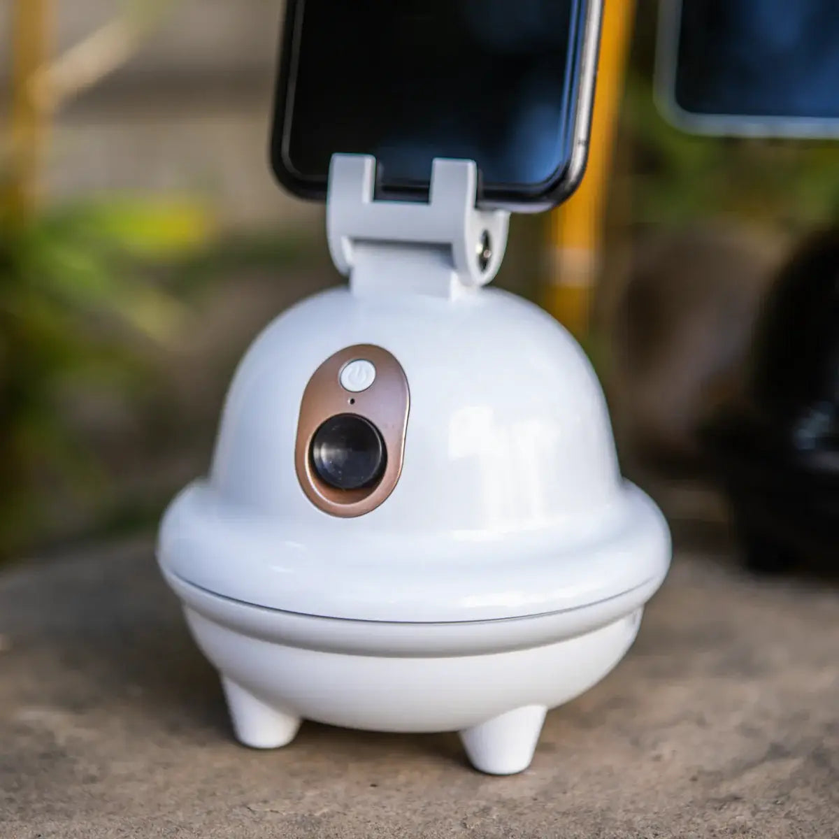 U BOT - Camera Bot with Smart Facial Recognition-Black