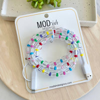 Beaded Phone Chargers