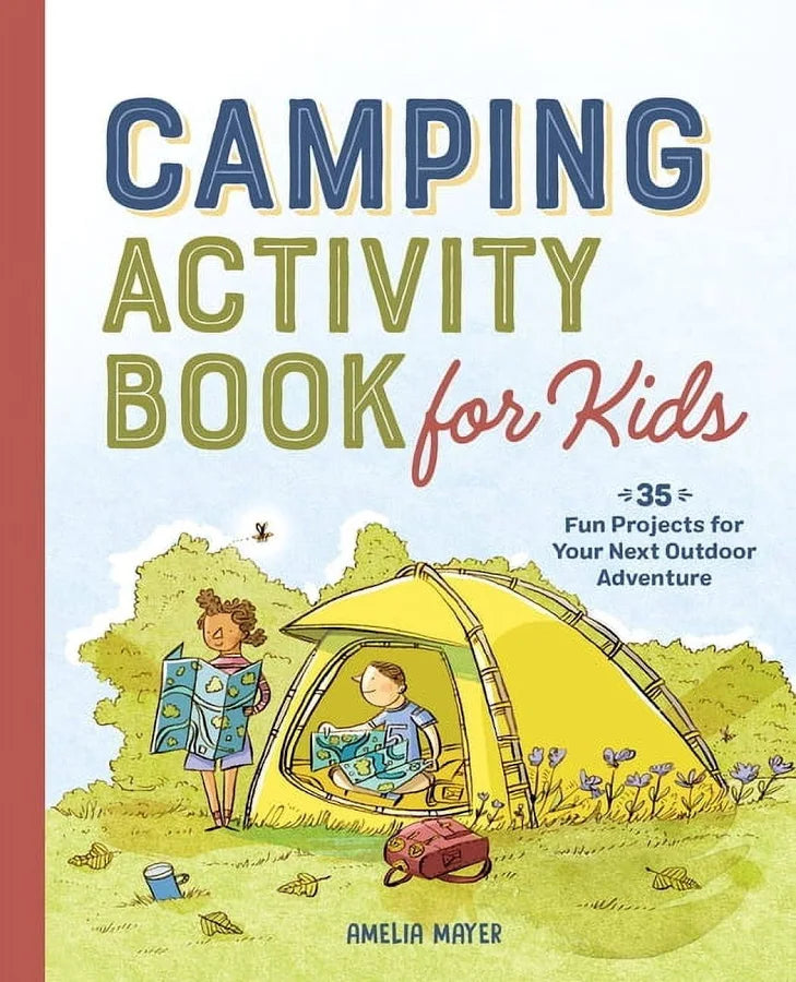 Camping Activity Book For Kids