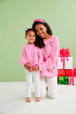 Kids Candy Cane Sweatshirt