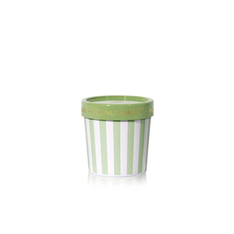 Coconut Santal Caffe Capri 6.5oz Gelato Cup Candle