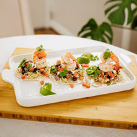 Stoneware Platter-Woodland White