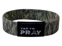 Tap To Pray™ Wristbands - Forest & Tree Bark Camo