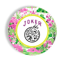 Mahjong 24ct 9" Paper Plates– Salad/Dinner Separates- Joker