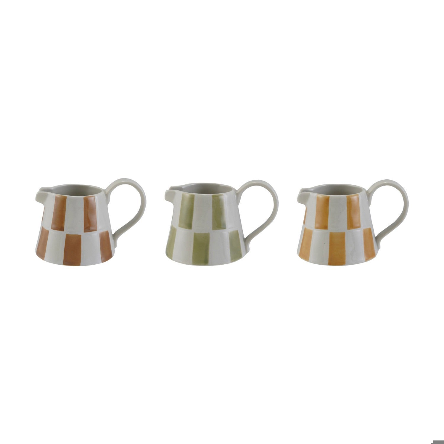 4-1/2"L x 3-1/4"W x3"H Stoneware Creamer