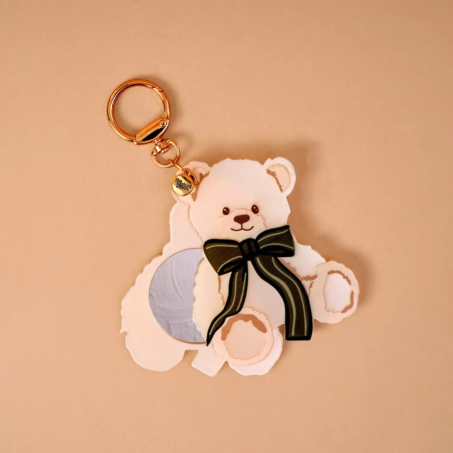 Teddy Bear Theo Mirror Bag Charm