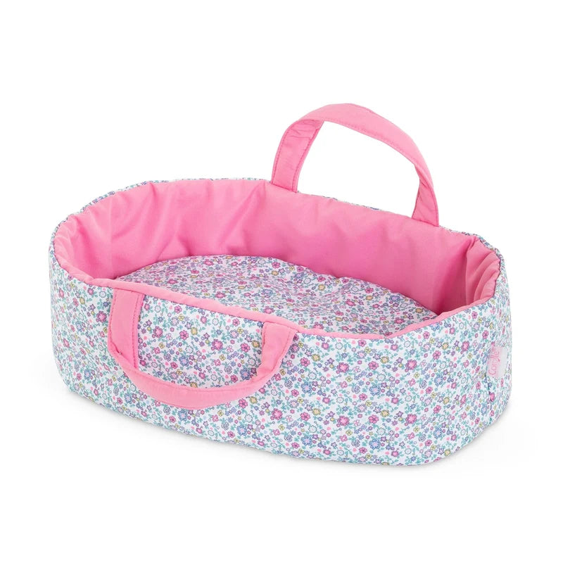 Baby Doll Carry Bed: Flowered  12"