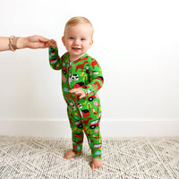 Tanner Farm Animal Zippered One-Piece