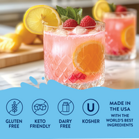 Meyer Lemon Raspberry Syrup