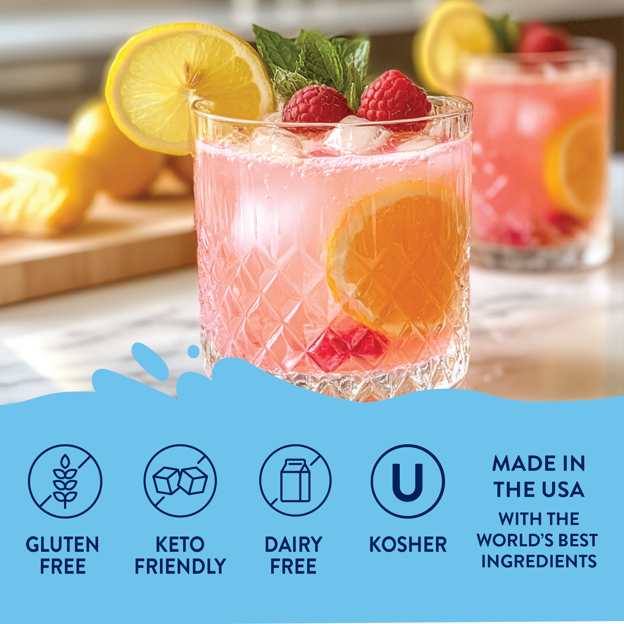 Meyer Lemon Raspberry Syrup
