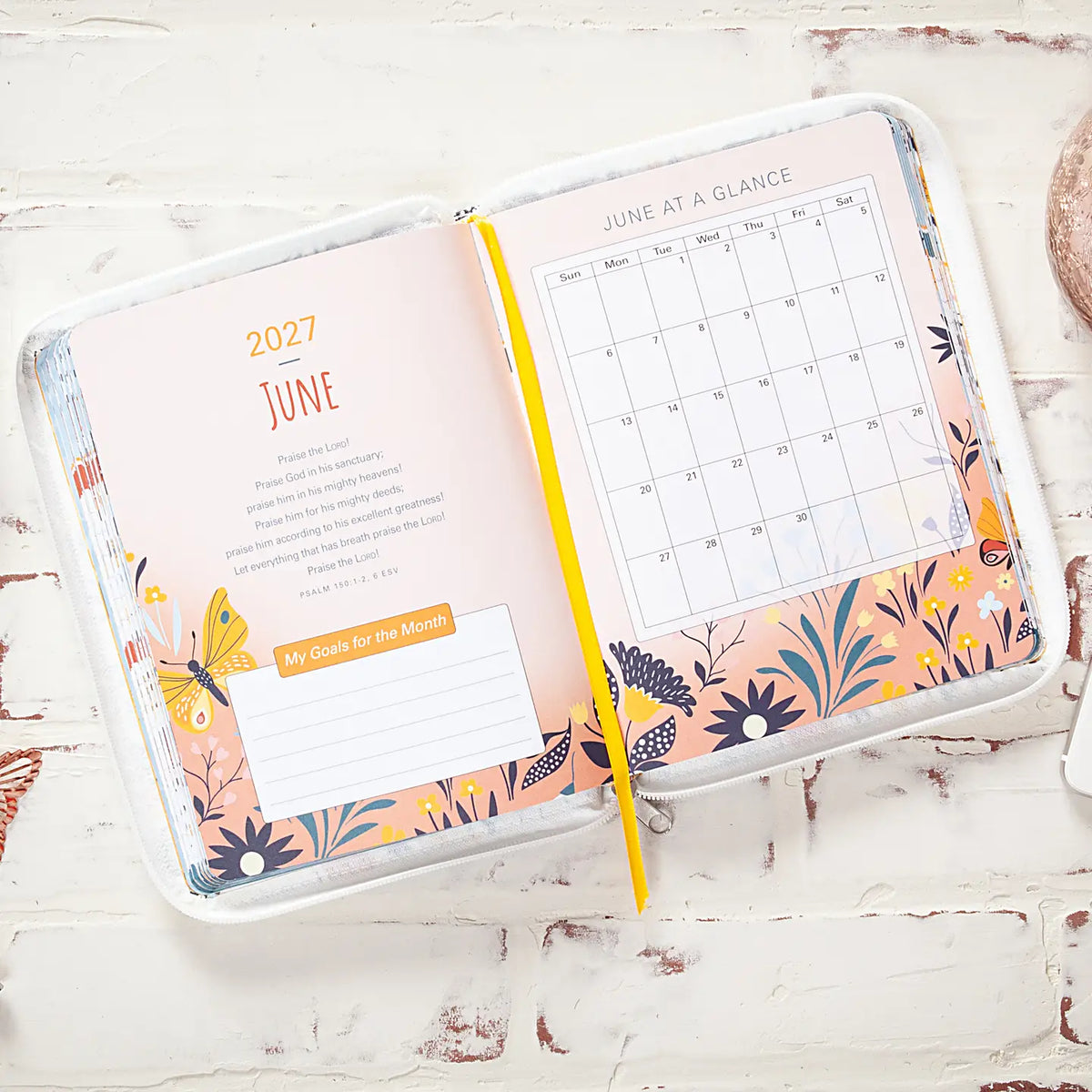 The Lord Is My Strength 2027 12-Month Planner