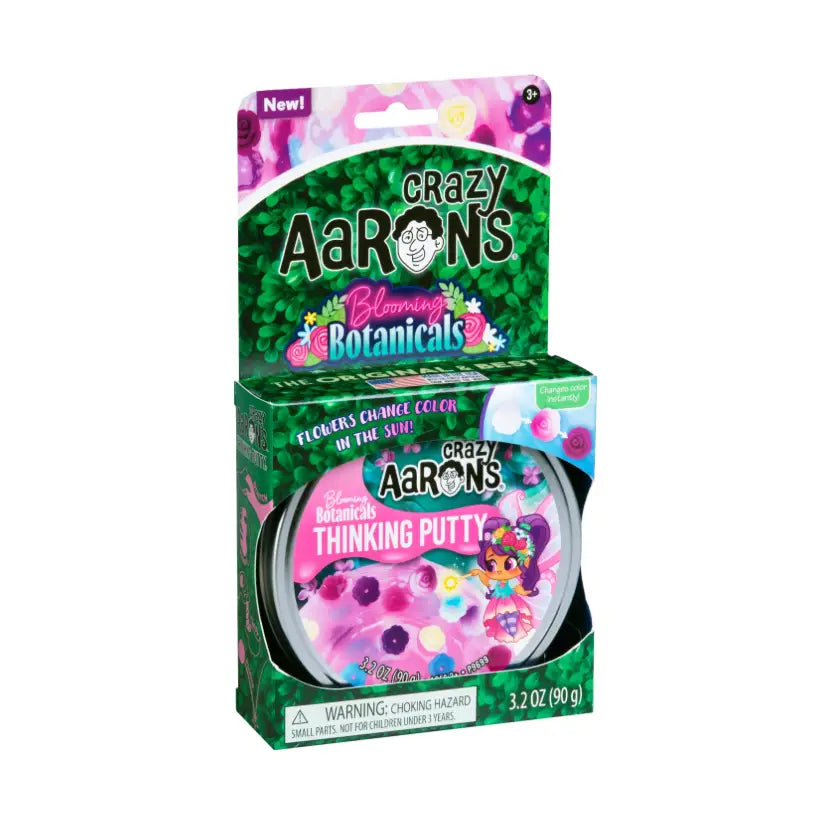 Crazy Aaron's 4" Thinking Putty Tin - Blooming Botanicals