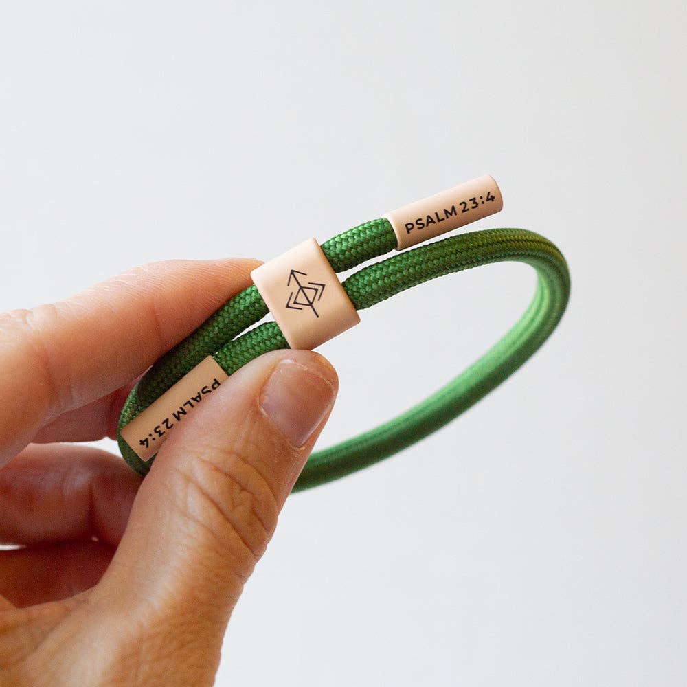 Walk In Faith Prayer Cord Bracelet
