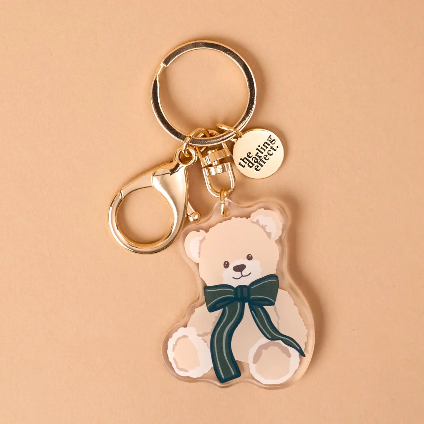 Acrylic Keychain-Teddy Bear Theo